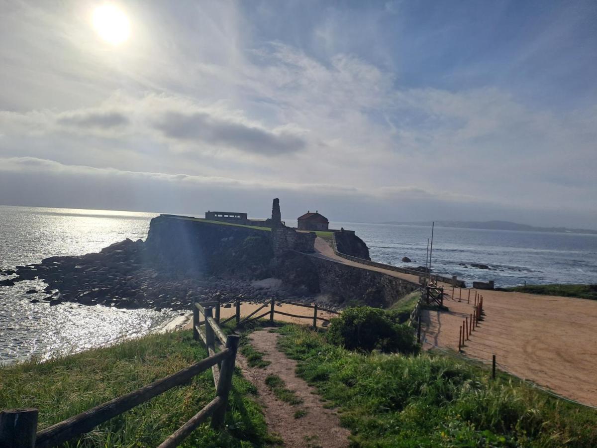Desconectaengalicia La Lanzada, 200M Playa Lägenhet Playa de la Lanzada Exteriör bild